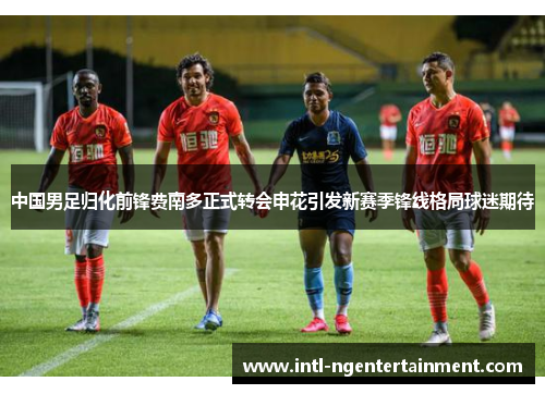 中国男足归化前锋费南多正式转会申花引发新赛季锋线格局球迷期待